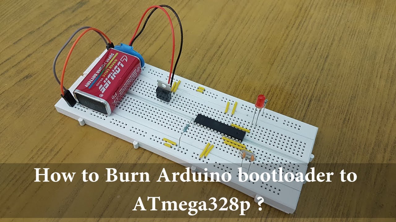 burn bootloader atmega328